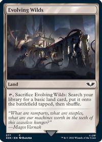 Evolving Wilds (Surge Foil) — Universes Beyond: Warhammer 40,000