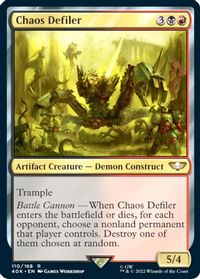 Chaos Defiler (Surge Foil) — Universes Beyond: Warhammer 40,000