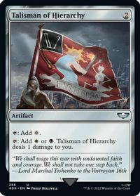 Talisman of Hierarchy — Universes Beyond: Warhammer 40,000