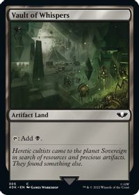 Vault of Whispers (Surge Foil) — Universes Beyond: Warhammer 40,000