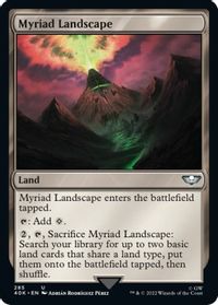 Myriad Landscape (Surge Foil) — Universes Beyond: Warhammer 40,000