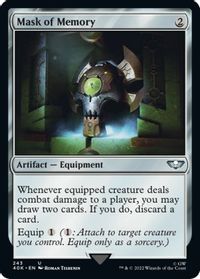 Mask of Memory (Surge Foil) — Universes Beyond: Warhammer 40,000