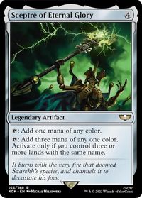 Sceptre of Eternal Glory (Surge Foil) — Universes Beyond: Warhammer 40,000