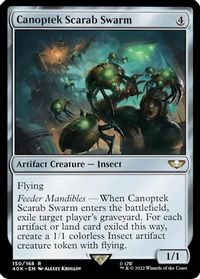 Canoptek Scarab Swarm (Surge Foil) — Universes Beyond: Warhammer 40,000