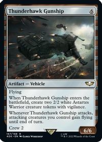 Thunderhawk Gunship (Surge Foil) — Universes Beyond: Warhammer 40,000