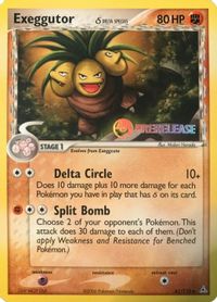 Exeggutor (Delta Species) - 41/110 (Prerelease) — Nintendo Promos