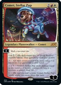 Comet, Stellar Pup (Galaxy Foil) — Unfinity