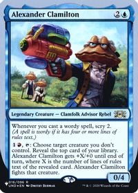Alexander Clamilton — The List Reprints