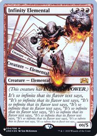 Infinity Elemental — The List Reprints