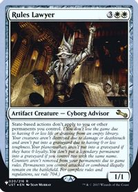Rules Lawyer — The List Reprints