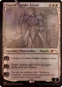 Elspeth, Knight-Errant (Sketch Showcase) — Secret Lair Drop Series