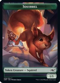 Squirrel Token — Unfinity
