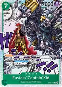 Eustass"Captain"Kid (013) — Starter Deck 2: Worst Generation