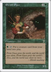 Elvish Piper — 7th Edition