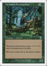 Yavimaya Enchantress — 7th Edition