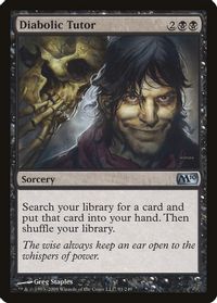 Diabolic Tutor — Magic 2010 (M10)
