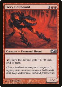 Fiery Hellhound — Magic 2010 (M10)