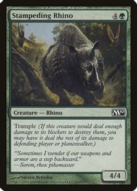 Stampeding Rhino — Magic 2010 (M10)