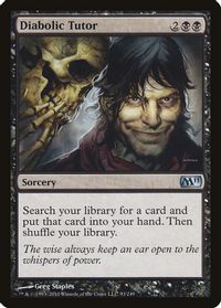 Diabolic Tutor — Magic 2011 (M11)