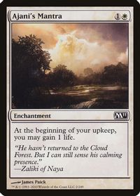 Ajani's Mantra — Magic 2011 (M11)