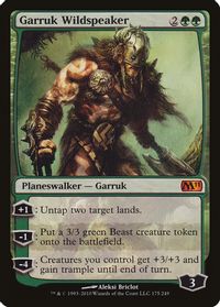 Garruk Wildspeaker — Magic 2011 (M11)