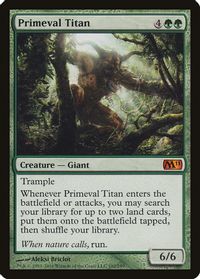 Primeval Titan — Magic 2011 (M11)