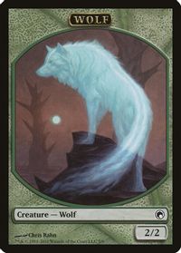 Wolf Token — Scars of Mirrodin