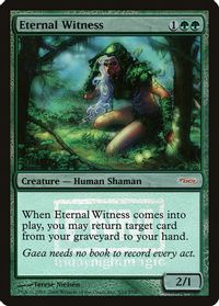 Eternal Witness — FNM Promos