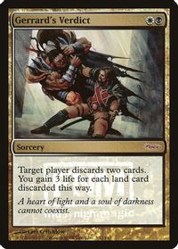 Gerrard's Verdict — FNM Promos