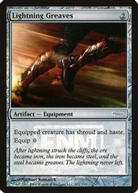 Lightning Greaves — FNM Promos