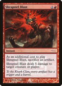 Shrapnel Blast — FNM Promos