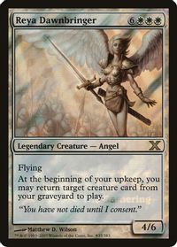 Reya Dawnbringer — Game Day & Store Championship Promos