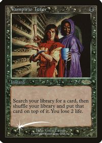 Vampiric Tutor — Judge Promos
