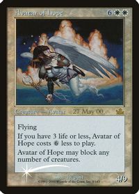 Avatar of Hope — Prerelease Cards