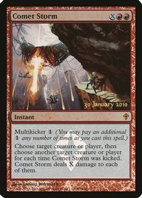 Comet Storm — Prerelease Cards