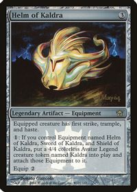 Helm of Kaldra — Prerelease Cards