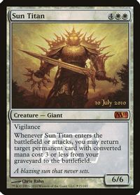 Sun Titan — Prerelease Cards