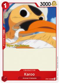 Karoo — Super Pre-Release Starter Deck 1: Straw Hat Crew