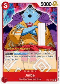 Jinbe — Super Pre-Release Starter Deck 1: Straw Hat Crew