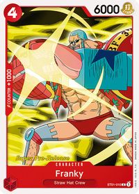 Franky — Super Pre-Release Starter Deck 1: Straw Hat Crew