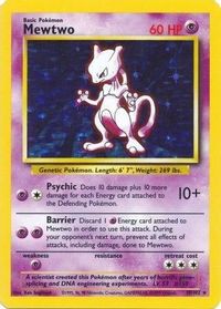 Mewtwo — Base Set