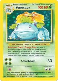 Venusaur — Base Set