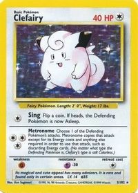 Clefairy — Base Set