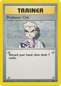 Professor Oak — Base Set