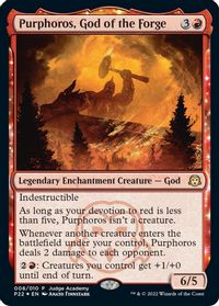 Purphoros, God of the Forge — Judge Promos