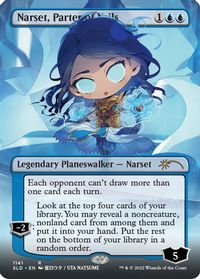 Narset, Parter of Veils (Borderless) — Secret Lair Drop Series