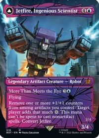 Jetfire, Ingenious Scientist (Shattered Glass) — Universes Beyond: Transformers