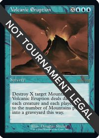 Volcanic Eruption (Retro Frame) — 30th Anniversary Edition