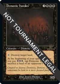 Demonic Hordes (Retro Frame) — 30th Anniversary Edition