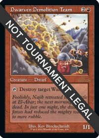 Dwarven Demolition Team (Retro Frame) — 30th Anniversary Edition
